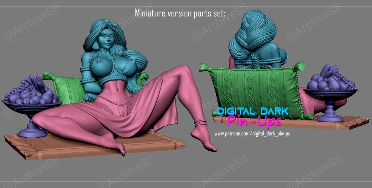 茉莉公主 (Jasmine) 3D打印图纸